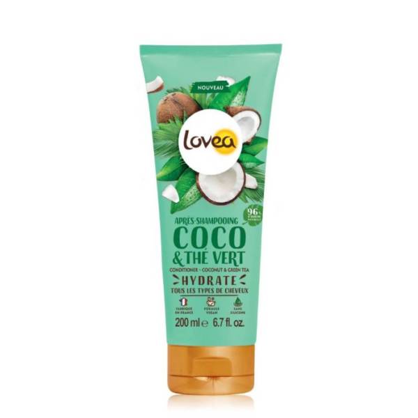LOVEA Après-Shampooing Coco & Thé Vert 200 ml