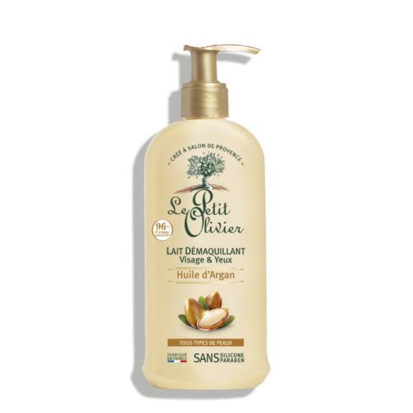 LE PETIT OLIVIER Lait Démaquillant Visage & Yeux Argan 200 ml