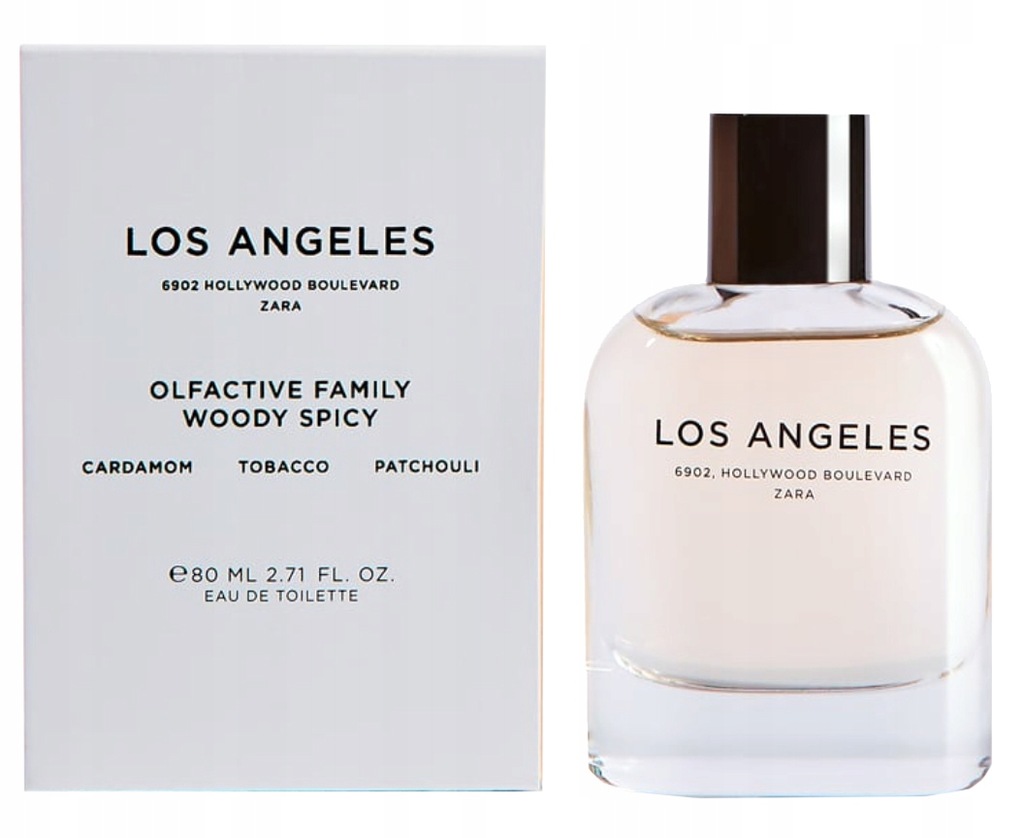 ZARA – LOS ANGELES – PARFUM HOMME 80 ML – Image 3