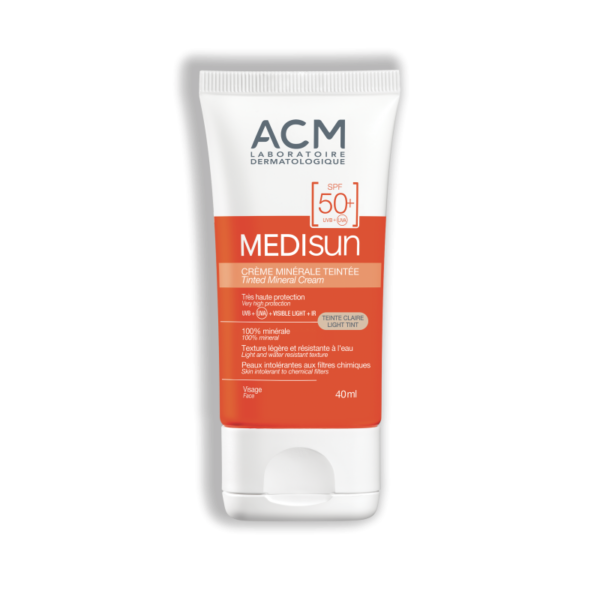 Acm Medisun Crème Minéral Teintée Claire SPF50+ 40 ml