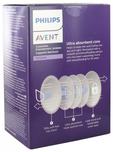 Philips Avent Coussinet 24 Day Jetable
