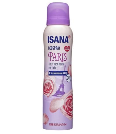 Déodorant ISANA en spray Paris 150.0 ml