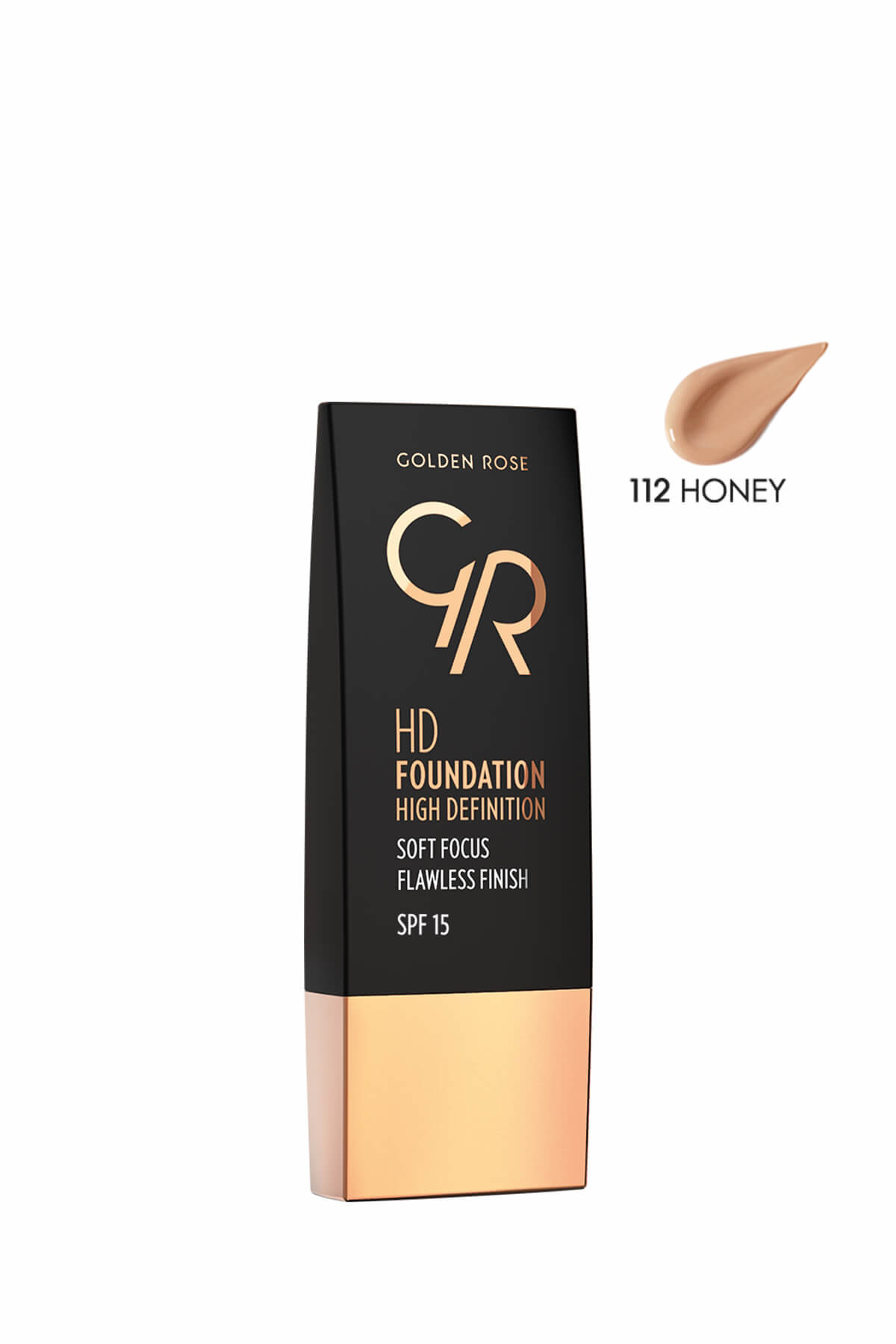 Fond De Teint Hydratant GOLDEN ROSE Perfect Finish - Teinte 61 Beige Caramel 34 Ml, Fini Mat | Neuf