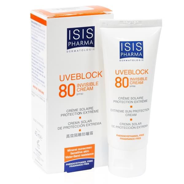 ISISPHARMA Uveblock SPF80 Invisible 40 ml