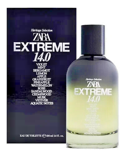 Zara Men Extrem 14.0 Parfum 100ml — Fragrance Intense Masculine