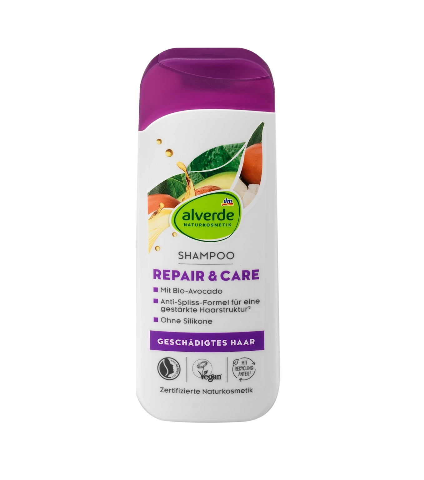 ALVERDE Shampooing Repair & Care avec Bio Avocat 200 ml