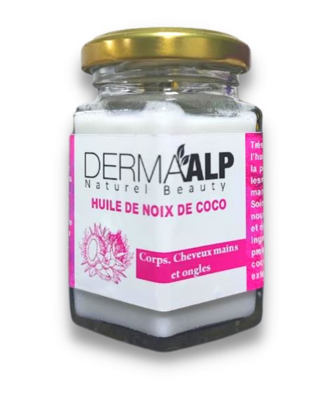 DERMAALP Huile de Noix de Coco Pot 200 ml