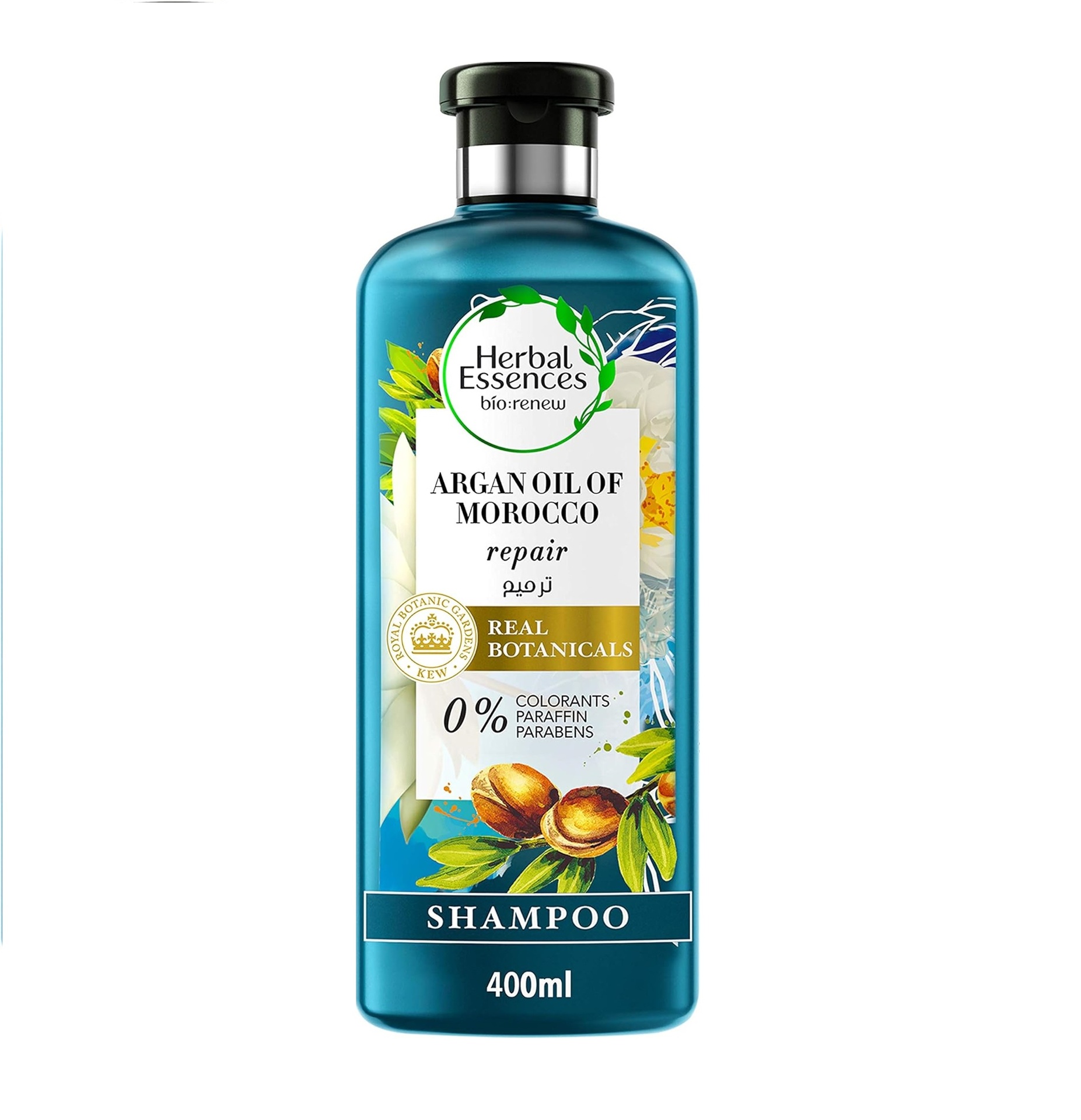 HERBAL ESSENCES BIO RENEW REPAIR ARGAN OIL OF MOROCCO SHAMPOO 400ML