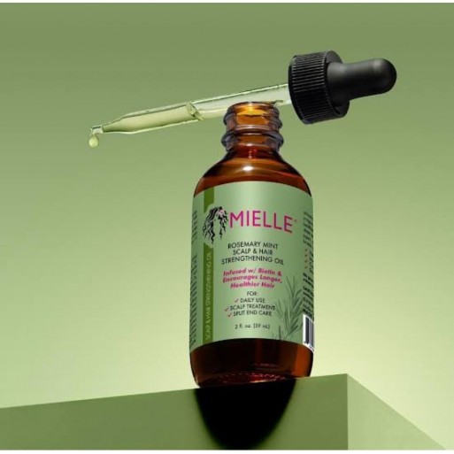 Mielle Huile Romarin & Menthe Cuir Chevelu et Cheveux 59 ml