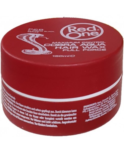 Cire Coiffante Red One Full Force Verte 150 Ml - Fixation Forte, Parfum Bubblegum