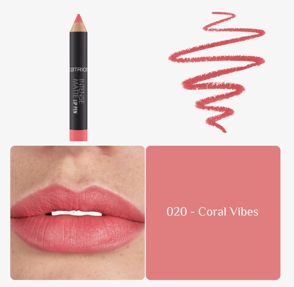 Catrice Intense Matte Lip Liner 020 – Crayon Levres Matte Nude