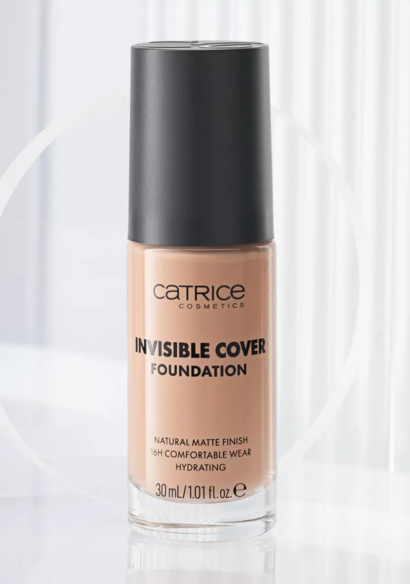 Catrice Invisible Cover Fond Teint 037W — Fond de Teint Invisible Longue Tenue