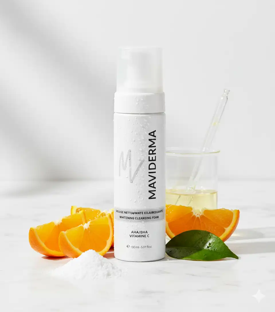 MAVIDERMA Mousse Nettoyante Éclaircissante 150 ml