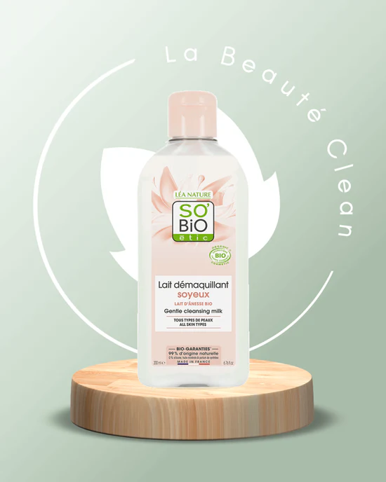 So'Bio Lait Démaquillant Soyeux Lait d'Anesse 200 ml