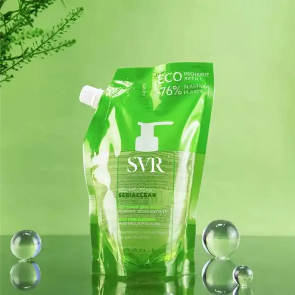 SVR Sebiaclear Gel Moussant Recharge 400ml — Nettoyant Peau Grasse Anti-Imperfections