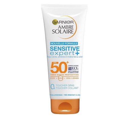 Garnier Ambre Solaire Protection SPF50+ 200ml — Creme Solaire Haute Protection Corps