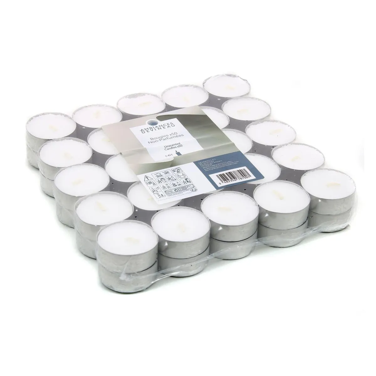 FINISSIMO Bougies Chauffe Plat 50 pcs 8 Heures