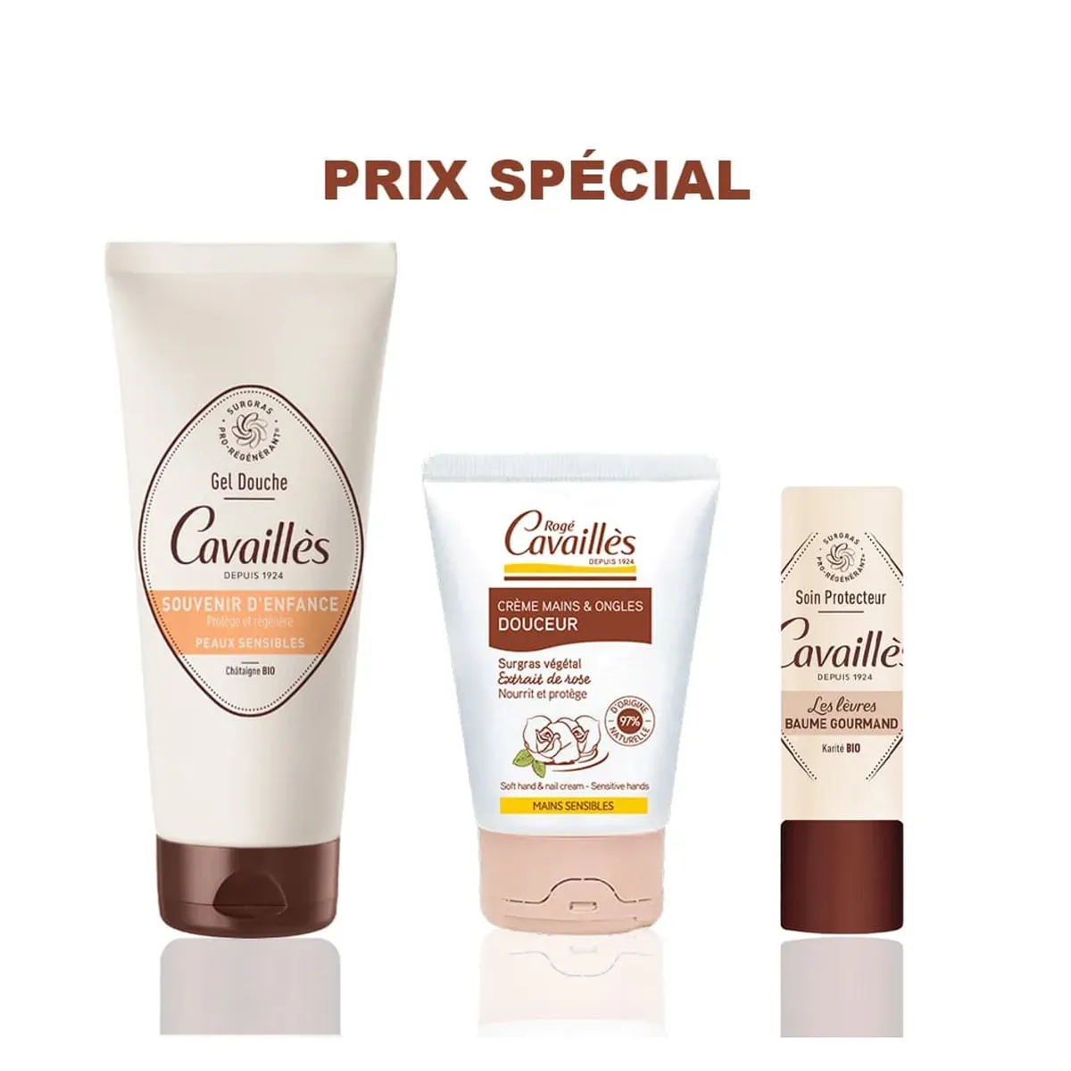 Rogé Cavaillès Pack Gel Intime + Déodorant + Crème Mains