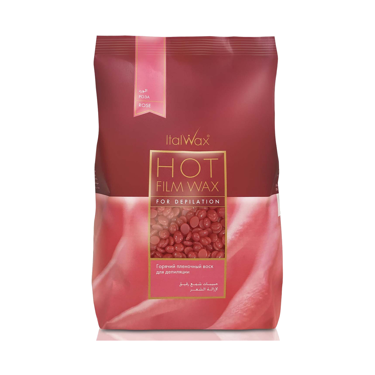 ITALWAX Hot Film Wax Cire Dépilatoire Rose 1000 g